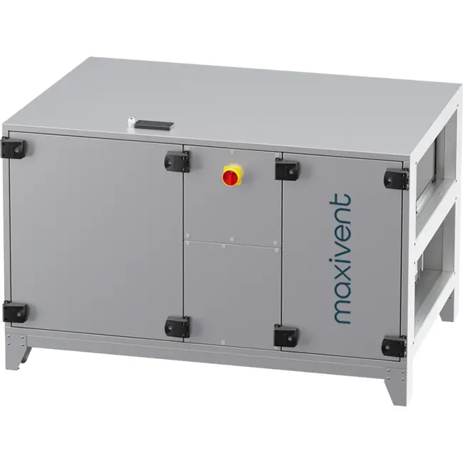 Cajas de tratamiento de aire Maxivent WTW con rueda de calor de 2000 m³/h, horizontal-horizontal a la izquierda - RHE 2000 H OOJL