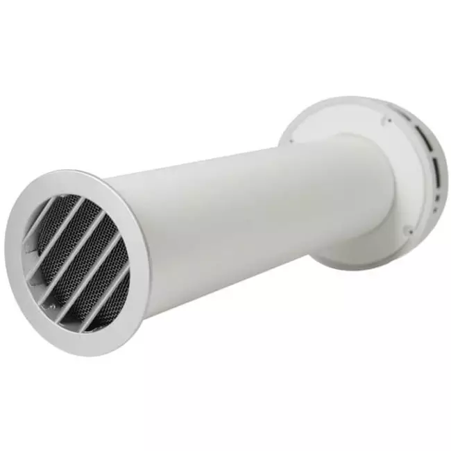 Pasamuros de ventilación aislado para ventilación natural diámetro 125 mm - SPK2-125