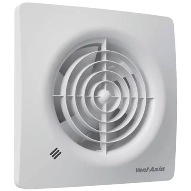 Extractor de baño Supra con temporizador ajustable Ø 100 mm -100T