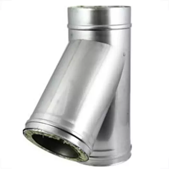 DW diámetro 100 mm (100/150) Pieza en T T135 I316L/I304 (D0,5/0,6)