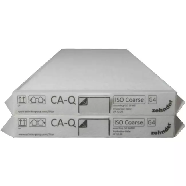 Juego de filtros G4 Zehnder ComfoAir Q 350 / 450 / 600 ventilación mecánica con recuperación de calor