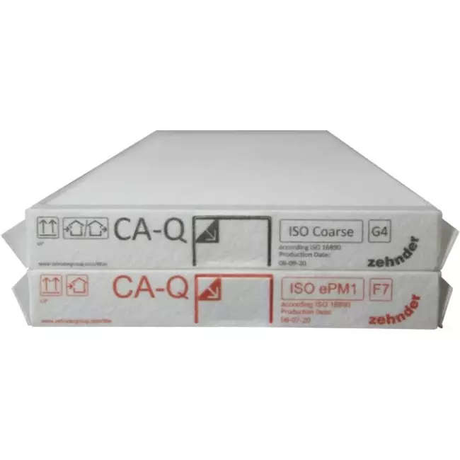 Juego de filtros G4+F7 Zehnder ComfoAir Q 350 / 450 / 600 ventilación mecánica con recuperación de calor