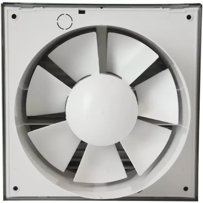 Extractor de baño Ø 100 mm acero inoxidable con temporizador - EET100Ti