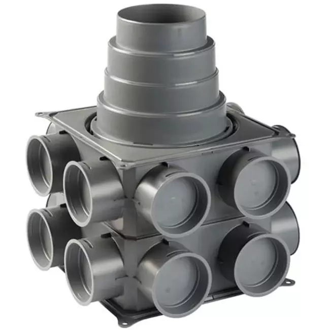 Caja de distribución de aire Ubbink DBOX 208V180VE - 16 conexiones