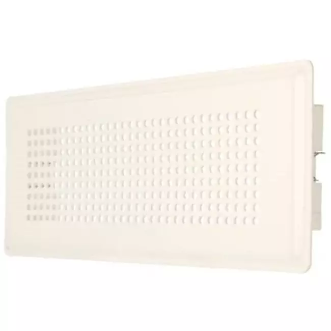 Ubbink Air Excellent 35SC rejilla de suelo metálica blanca