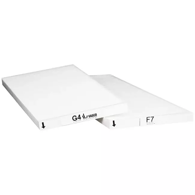 Juego de filtros Vasco D350 y D425 de ventilación mecánica con recuperación de calor G4+F7