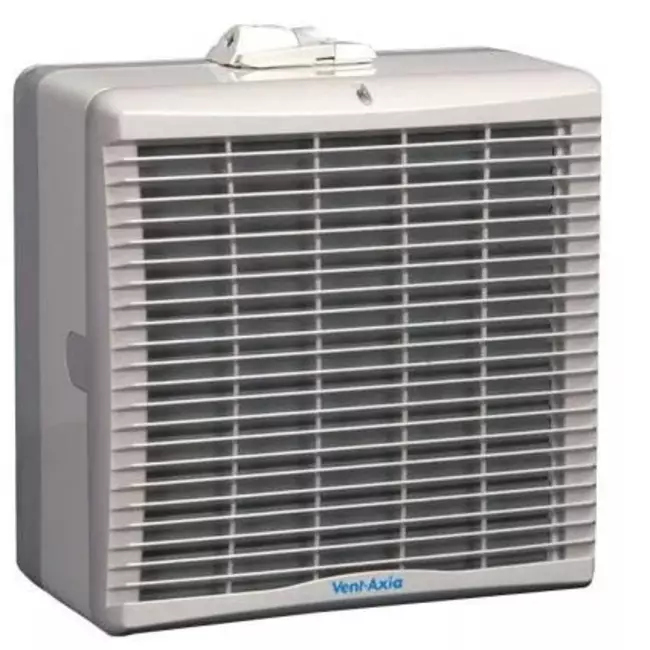 Vent-Axia ventilador de ventana con diámetro de conexión de 337 mm – 1615 m³/h – TX12WW