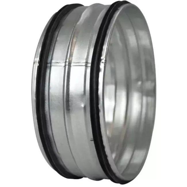 Acoplamiento macho helicoidal SAFE Ø 100 mm para tubos helicoidales