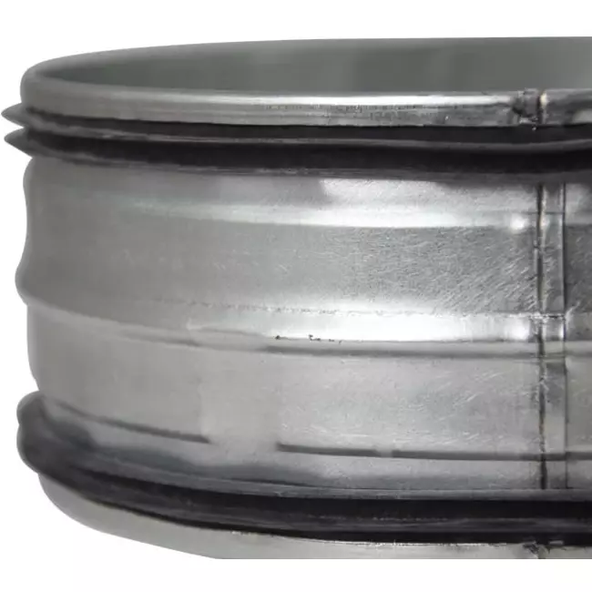 Acoplamiento macho helicoidal SAFE Ø 100 mm para tubos helicoidales