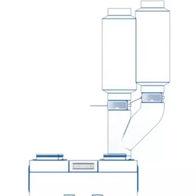 Orcon HRC-570 Smartcomfort ventilación mecánica con recuperación de calor con control de 2 zonas - 570m³/h