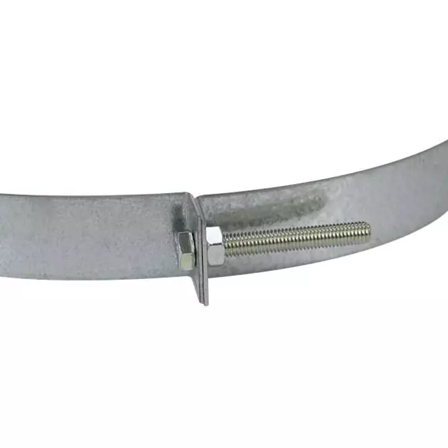 Soporte de suelo galvanizado Sendzimir Ø 315 mm (310-330)