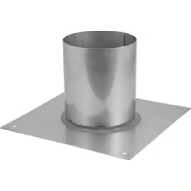 Placa de suelo para tubo diámetro 210 mm - 300 mm altura bordillo soldado I304