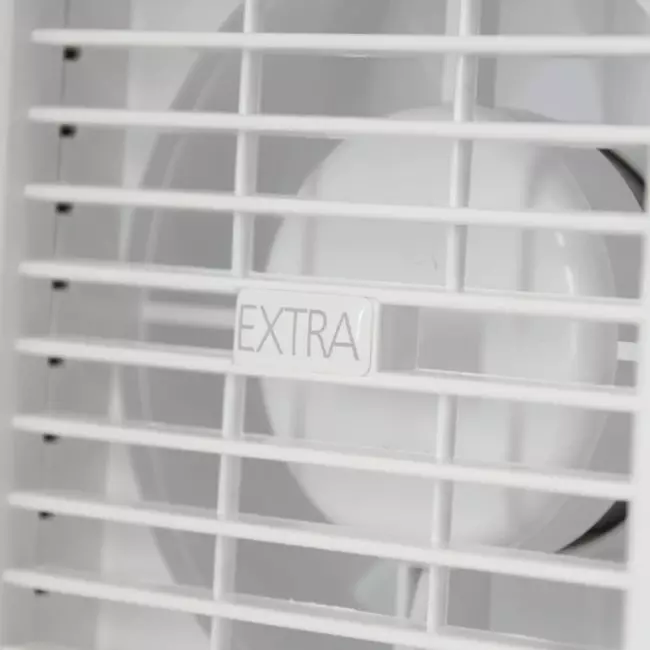 Extractor de baño Ø 100 mm blanco - lujo X100