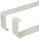 Soportes rectangulares de plástico (2 piezas) 220x90mm - KZ29