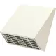 Tapa HRU wall Ø100 - RAL9010