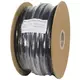Cable de goma negro flexible 3 x 2,5 para uso en exteriores, rollo de 50 metros