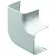 Conducto de climatización Climaplus Ángulo codo plano 125 x 75mm RAL 9010 BLANCO