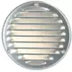 Rejilla metálica de ventilación redonda Ø 200mm zinc - MR200ZN
