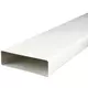 Conducto de ventilación rectangular de plástico 220x90mm L=1 metro - K29-1
