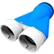 Colector de válvulas de pared Vent-Axia Uniflexplus 2x Ø90 mm con boquilla Ø125 mm