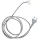 Cable de alimentación + enchufe de seguridad de 1,5 metros (para CVE y HRU)