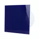 Air Roxy extractor de baño con diámetro de conexión 100 mm con temporizador y inicio retardado - frontal de plástico azul