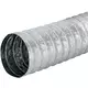 Aludec 100 mm tubo flexible sin aislamiento - 1 m