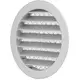 Rejilla exterior de aluminio Ø 80mm - DSAV080
