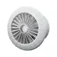 Extractor de baño Ø 120 mm blanco - aRid 120 BB