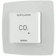 Sensor ambiental Duco CO2 sin control RF/Cableado blanco