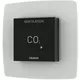 Sensor ambiental de CO2 Duco sin control RF/Cableado negro