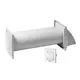 Europlast recuperador de calor descentralizado 125 mm con interruptor