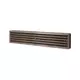 Rejilla para puertas 450x92 marrón - VR459B