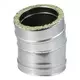Diámetro DW 250 mm (250/300) curva 15º I316L/I304 (D0,5/0,6)