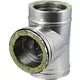 Diámetro DW 200 mm (200/250) Pieza en T T90 I316L/I304 (D0,5/0,6)