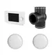 Ubbink kit RF 0.53 3 Válvula de 3 vías control reloj 2 x sensor de CO²