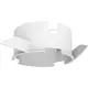 Casquillo de montaje para válvula Vent-Axia UniflexPlus RV (collarín RVK) - blanco 125mm