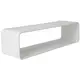 Conector rectangular de plástico 220x90 mm - KS29