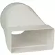 Reductor de plástico 110 x 55 a Ø 100 mm (KSD2)