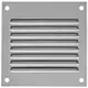 Rejilla metálica 100x100 mm zinc - MR1010Zn