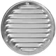 Rejilla metálica de ventilación redonda Ø 125 mm acero inox. - MR125i