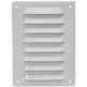 Ranura metálica rectangular 140x190 blanco - MR1419
