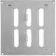 Rejilla metálica ajustable 150x150 galvanizada - MR1515RZn