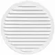 Rejilla metálica de ventilación redonda Ø 200 mm blanco - MR200 - RAL9016