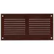 Rejilla metálica 200x100 mm marrón - MR1010B