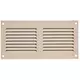 Rejilla metálica 200x100 mm beis - MR2010Y