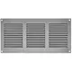 Rejilla metálica 300x150 mm gris - MR3015P