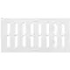 Rejilla metálica ajustable 300x150 mm blanco - MR3015R - RAL9016