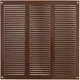 Rejilla metálica 300x300 mm marrón - MR3030B