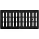 Rejilla metálica ajustable 400x200 negro - MR4020RM - RAL9005